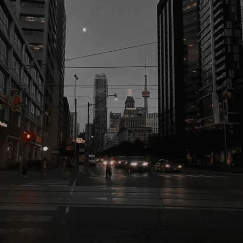 dark aesthetic inspo downtown canada Dark Downtown Aesthetic, Canada Aesthetic, Downtown Aesthetic, Dark Aesthetic, New York Skyline, Times Square, Street View, New York, Travel