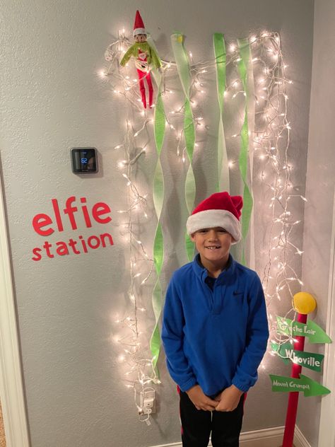 Ornament Station, Elf On A Shelf, A Shelf, Kids Christmas, Elf, Holidays, Christmas