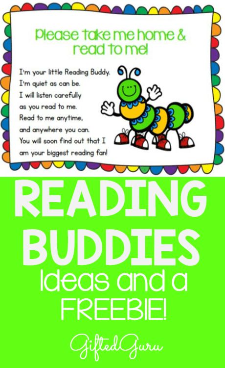 Reading Buddies - Ideas and a Freebie - #teachingresources #helpforteachers #teachingstrategies #teachinghelps #teaching #teachingideas Adopt A Reading Buddy, Book Buddy Ideas, Book Buddies, Book Buddy, Reading Homework, Reading Incentives, Reading Buddies, Literature Activities, Spring Reading