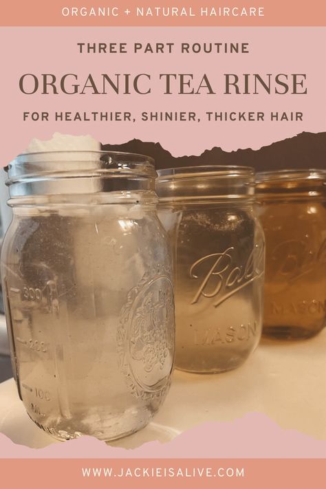 Natural Hair Rinse, Teas For Hair Growth, Tea Rinse For Hair Growth, Hair Tonic For Growth, Green Tea Hair Rinse, Herbal Tea Hair Rinse, Slippery Elm Tea, Marshmallow Root Tea, Tea Hair Rinse