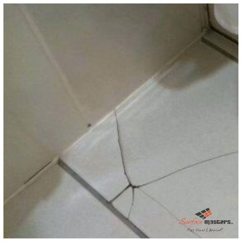 Solved: How To Repair Cracked & Chipped Tiles? - Surface Masters Cracked Tile Repair, Tile Filler, Grout Repair, Sealing Grout, Tile Repair, Flood Damage, Marble Polishing, Tile Grout, Storing Paint