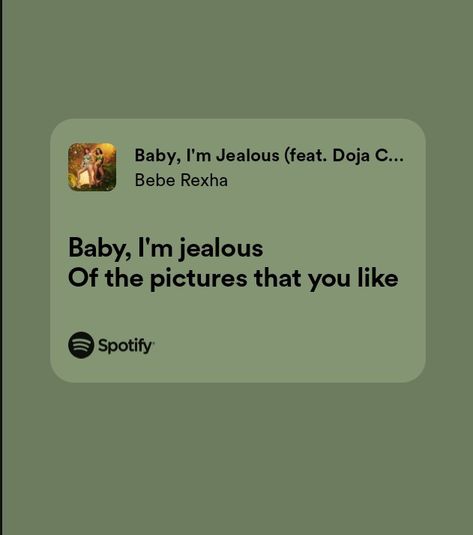 Bebe Rexha Lyrics, I'm Jealous, I Am Jealous, Im Jealous, Bebe Rexha, Spotify Playlist, Nicki Minaj, Song Lyrics, Confidence