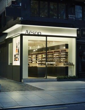 Store Facade, Aesop Store, Retail Facade, Shop Facade, Shop House Ideas, Butcher Shop, Shop Front Design, Retail Interior, Shop Front