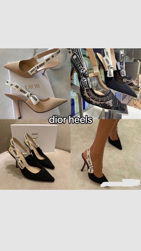 Old Money Heels, Expensive Heels, Elegant Shoes Heels, Fancy High Heels, Dior Heels, Luxury Heels, Heels Aesthetic, Heels Collection, Fashion Shoes Heels