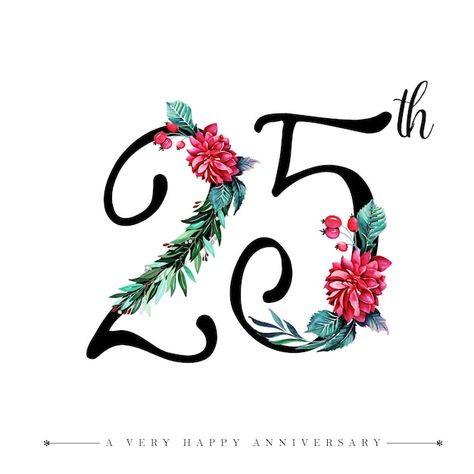 25th Anniversary Logo, Wedding Tools, Wedding Watercolor, Anniversary Logo, 25th Wedding Anniversary, Fancy Fonts, Arabic Calligraphy Art, Wedding Fonts, Wedding Logos