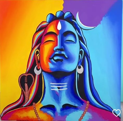 Shiva Soft Pastel Art, Bholenath Canvas Painting, Rangoli Designs Abstract, Shivji Painting On Canvas Easy, Adiyogi Rangoli, Shivji Canvas Painting, Adiyogi Painting On Canvas, Shiva Abstract Paintings, Mahadev Art Painting