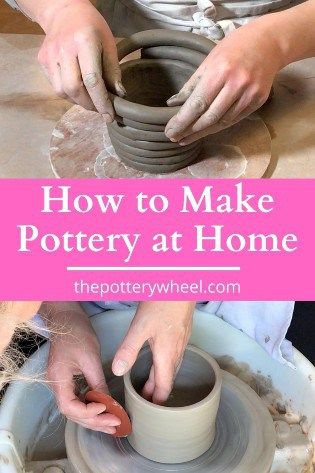 How To Make Pottery, Pottery At Home, Pottery Slip, Making Pottery, Beginner Pottery, Willow Weaving, Pottery Pot, Slab Pottery, Clay Mugs