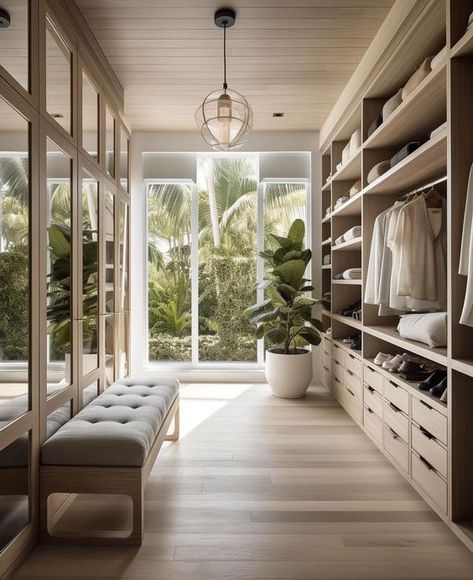 Dream Closet Design, Walk In Closet Design, Luxury Closets Design, Casa Vintage, Luxury Bedroom Master, Dressing Room Design, Master Closet, Dream House Interior, Closet Designs