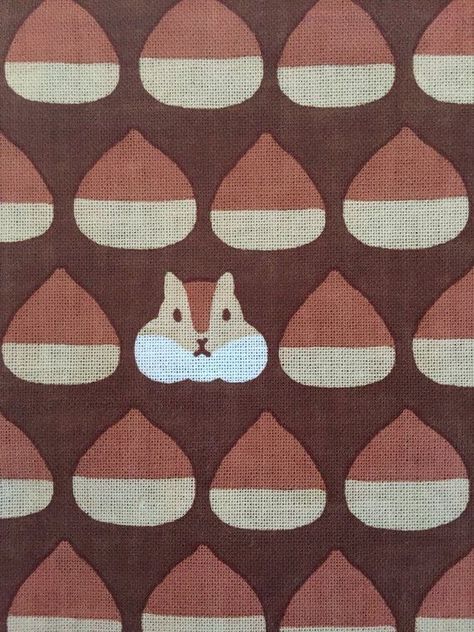 Squirrel Decor, Squirrel Illustration, Squirrel Print, Autumn Home Decor, Art Kawaii, Animal Print Fabric, Fabric Wall Art, Fabric Textile, Fabric Wall