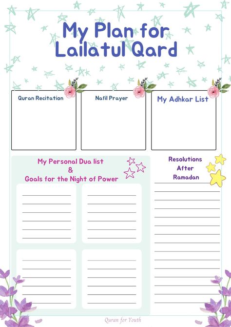 Ramzan Planner Ideas, Ramadan Quran, Muslim Words, Ramadan Tips, Journal Business, Ramadan Activities, Doodle Notes, Free Printable Planner Stickers, Spiritual Journals