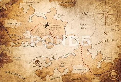 Fantasy land map Stock Illustration #AD ,#land#Fantasy#map#Illustration Old Treasure Map, Map Symbols, Illustration Fantasy, Toddler Playroom, Fantasy Land, Treasure Map, Treasure Maps, Toddler Play, Fantasy Map