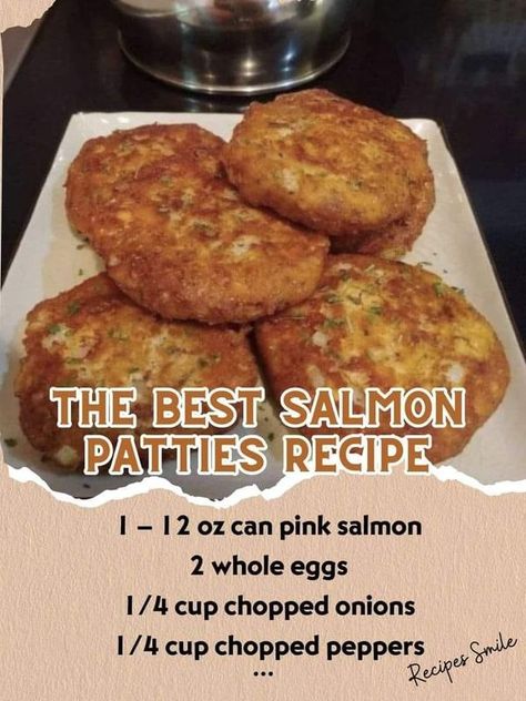 Christopher Hopkins Best Salmon Patties, Salmon Cakes Recipe, Canned Salmon Recipes, Best Salmon, Flaked Salmon, Salmon Patties Recipe, Patties Recipe, Salmon Cakes, Easy Salmon