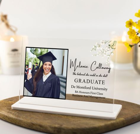 Excited to share this item from my #etsy shop: Graduation gift for Her, Graduation Photo Frame, Personalised Graduation Gift, Gift for Daughter, Granddaughter Gift, Best Friend Gift Gifts For Best Friends Graduation, Graduation Gift For Sister, Graduation Photo Frame Ideas, Graduation Gift Ideas For Best Friend, Gift Graduation Ideas, Graduation Photo Frames, Small Graduation Gift, Best Friends Graduation, Graduation Friends