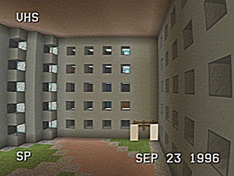 Liminal Space Minecraft, Minecraft Liminal Space, Minecraft Backrooms, Minecraft Airport, Ps1 Aesthetic, Minecraft Space, Minecraft Blocks, Nostalgia Aesthetic, Scary Games