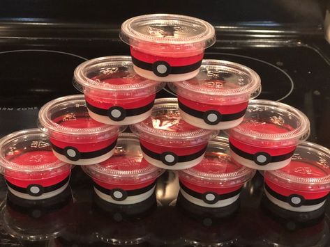 Pokemon Jello Ideas, Picachu Party Ideas, Pokemon Food Ideas Birthdays, Pokémon Birthday Ideas, Pokemon Party Ideas, Pokemon Birthday Party Ideas, Pokemon Snacks, Pokemon Party Decorations, Easy Pokemon