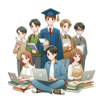 Education Pictures Image Student, Student Clipart, College Boy, Boy Graduation, College Books, Korean Student, Logo Cloud, Medical Business, University Girl