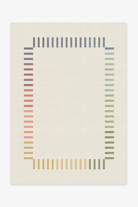 Shop the The Home Edit Marlowe Ivory Rainbow Tufted Rug from Ruggable. Our washable rugs are made-to-order, stain-resistant and machine washable. Free shipping! Nursery Ruggable, Dining Table Rugs, Ruggable Runner, Work Lounge, Slate Rug, Background Water, Stone Rug, Soft Gradient, Rabbit Nursery