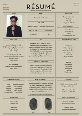 27 Beautiful Résumé Designs You'll Want To Steal // grid / layout inspiration / Cv Original Design, Beautiful Resume Design, Designed Resume, Cv Original, It Cv, Cv Inspiration, Cv Design, Portfolio Layout, Curriculum Vitae