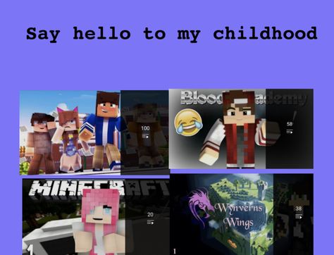 I had a Minecraft Roleplay addiction growing up Minecraft Roleplay, Amazing Person, Be A Better Person, Say Hello, Growing Up, Minecraft, Create Your, Create Your Own, Feelings