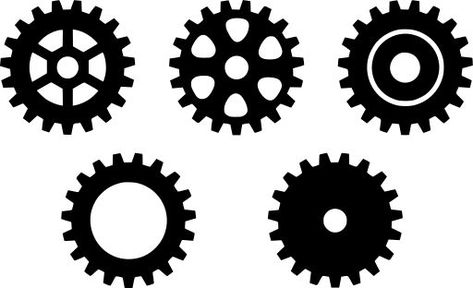 Gears, cogs, steampunk. CC0 - FREE SVG Image  engine work background power Gear Decor, Work Background, Steampunk Mixed Media Art, Steampunk Mixed Media, Vector Art Design, Vector Silhouette, Graffiti Characters, Image Icon, Download Free Images