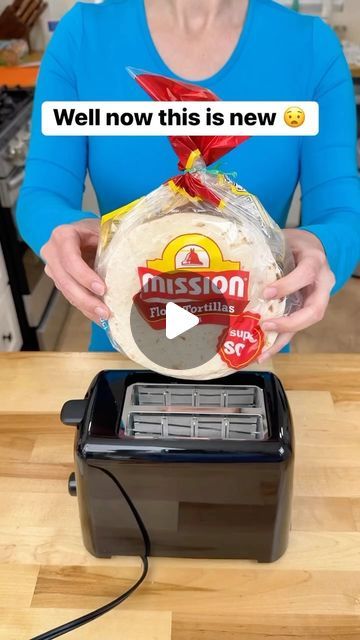 Liz & Jeff on Instagram: "Use toaster to cook tortillas #tortilla #tacotuesday #cooking #toco" Toaster Food Ideas, Toaster Snacks, Tortilla Hacks, Tortilla Recipe Ideas, Tortilla Wrap Recipes, Tortilla Hack, Southwest Food, Making Tacos, Mexican Food Ideas