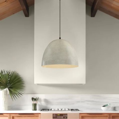 Concrete Pendant Light, Concrete Pendant, Concrete Finish, Contemporary Pendant Lights, Single Pendant Lighting, Kitchen Pendants, Kitchen Pendant Lighting, Modern Pendant, The Ranch