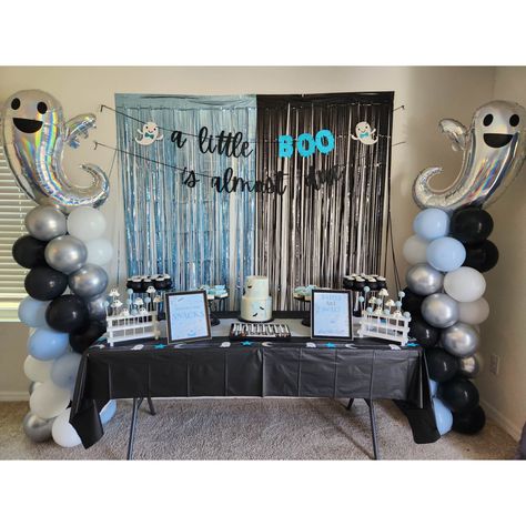 A Boo Is On The Way, Boo Baby Shower Theme Boy, Little Boo Is Almost Due Decorations, Baby Boo Is Almost Due, Baby Shower Halloween Theme Boy, Little Boo Baby Shower Ideas Boy, A Baby Boo Is Almost Due, Halloween Baby Shower Cakes For Boys, A Little Boo Is Almost Due Centerpieces