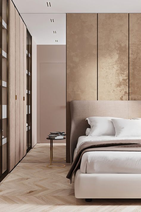 3 Luxe Home Interiors With White Marble & Gold Accents Bedroom Design Trends, Luxury Bedroom Furniture, Contemporary Bedroom Furniture, Sanctuary Bedroom, Dekorasi Kamar Tidur, Modern Bedroom Furniture, Elegant Bedroom, Luxury Homes Interior, Modern Bedroom Design