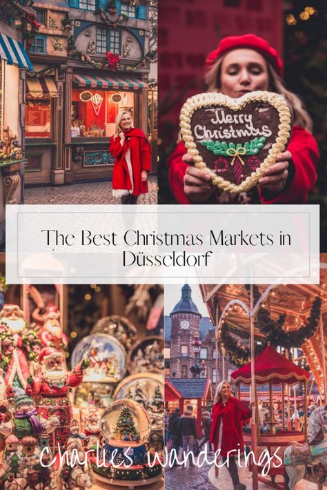 The best Christmas Markets in Düsseldorf - Charlies Wanderings Dusseldorf Christmas Market, Bucket List Europe, Europe Food, Germany Christmas, Big Christmas Tree, European Christmas, Best Christmas Markets, Christmas Markets Europe, Europe Trip Itinerary