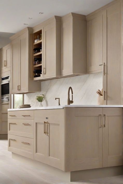 Kitchen Colors Benjamin Moore, Grant Beige Benjamin Moore Kitchen Cabinets, Benjamin Moore Kitchen Paint Colors, Benjamin Moore Cabinet Colors, Pale Oak Kitchen Cabinets, Pale Oak Benjamin Moore Kitchen Cabinets, Pale Oak Coordinating Colors, Adobe Kitchen, Pale Oak Benjamin Moore