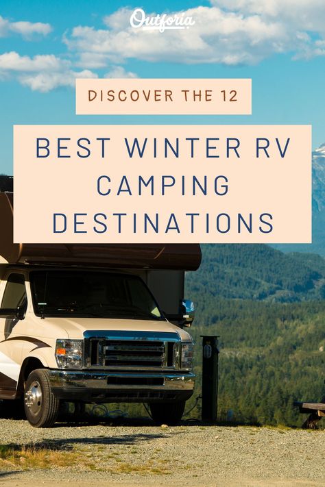 Explore the 12 beautiful RV camping spots in the US and make the most of what winter has to offer. RV campgrounds and scenic parks are our favorites. #RVcamping #wintercamping Winter Rv Camping, Best Rv Parks, East Coast Beaches, Rv Parks And Campgrounds, Rv Campgrounds, Best Campgrounds, Rv Adventure, Camping Guide, Camping Destinations