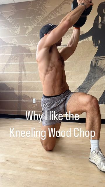 Wood Chop Exercise, Rehab Exercises, Wood Chop, Abs Workout Routines, Workout Tips, Chest Workout, Work Outs, Gym Workout Tips, Kettlebell