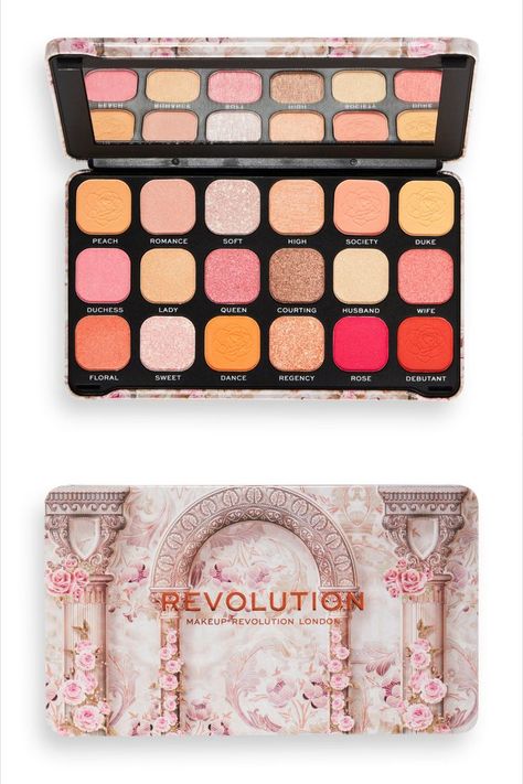 Makeup Revolution Forever Flawless, Makeup Revolution Palette, Revolution Palette, Revolution Eyeshadow, Best Eyeshadow Palette, Beautiful Black Hair, Makeup News, Makeup Help, Makeup Swatches