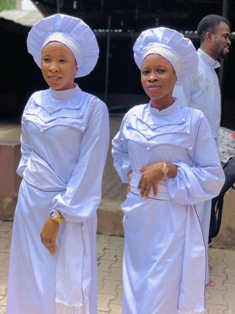 Aso Adura Garment Styles, White Garment Church Style For C&s, White Garment Church Style, Ministry Apparel, Aso Ebi Lace, Aso Ebi Lace Styles, Hope Fashion, Fashion Empire, Driving Permit