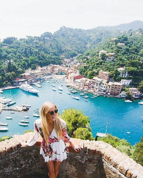 Portofino, Italy ☀️ Hildegunn Taipale, Romantic Italy, Portofino Italy, Cinque Terre Italy, Italy Travel Guide, Italy Vacation, Vacation Style, European Travel, Travel Inspo