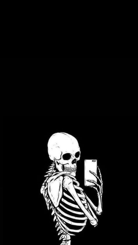 Skeleton Selfie, Skeletons Wallpaper, Skeletons Wallpaper Aesthetic, Halloween Wallpaper Iphone Backgrounds, Halloween Wallpaper Backgrounds, Cute Skeleton, Iphone Wallpaper Pattern, Mood Wallpaper, Skeleton Art