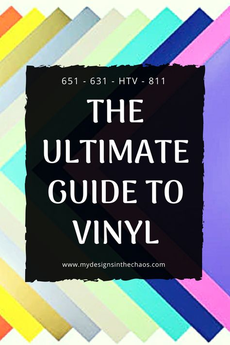 There is a variety of vinyl on the market and in this post we give you an overview of types of vinyl and what to use the types of vinyl for. #vinyl #silhouette #cricut Asthma Relief, Cricut Supplies, Stencil Vinyl, Machining Projects, Diy Craft Tutorials, What To Use, Handmade Beauty Products, Cameo Projects, Cricut Tutorials