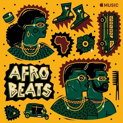 Afro Beats Aesthetic, Apple Music Playlist Covers, Music Playlist Covers, Beats Aesthetic, Afro Beats, Apple Music Playlist, Hip Hop Playlist, Pop Playlist, Music Web