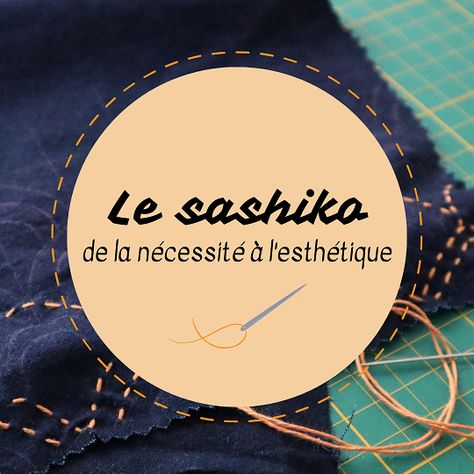 Sashiko, de la nécessité à l’accessoire de mode – Corall and Meana Art Japonais, Japan Art, Textile Art, Harry Potter, Textiles, Couture, Japan, Art, Patchwork