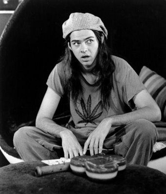 Slater from Dazed and Confused Dazed And Confused, Long Hair, Black And White, Tumblr, Bed, Hair, White, Black