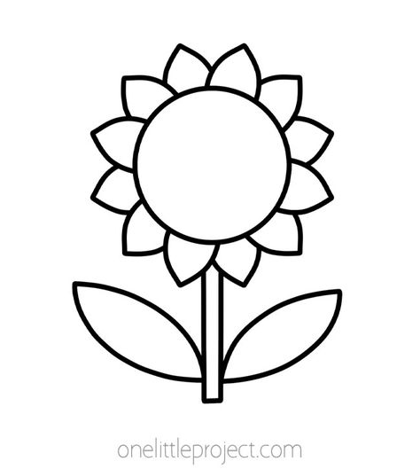 Over 20 free printable sunflower outline pages to use for crafts and coloring. There are 7 different sunflower templates that you can find in all different shapes and sizes! These simple sunflower shapes are perfect for kids crafts, school activities, learning games, or any activity where you might need an outline of a sunflower. Sunflower Outline, Diwali Activities, Sunflower Template, Sunflower Coloring Pages, Pre K Activities, Learning Games, Different Shapes, School Activities, Coloring Pages For Kids