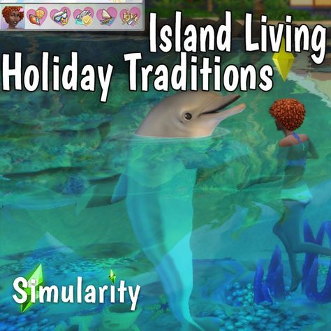 Island Living Holiday Traditions Sims 4 Studio, Vacation Days, Sand Sculptures, Scene Image, Island Living, Holiday Activities, The Sims 4, The Sims, Sims 4