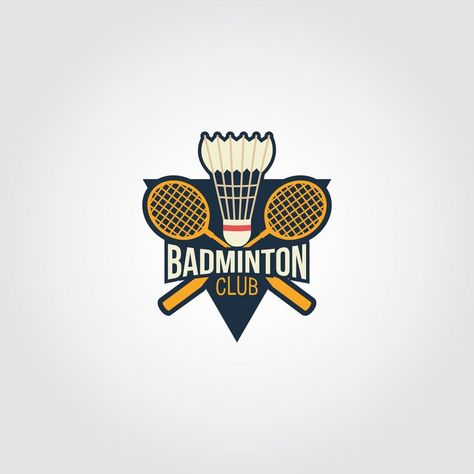 Badminton Logo Design, Badminton Logo, Typography Logo, Design Vector, Badminton, Cartoon Wallpaper, Vector Art, Avengers, Vector Free