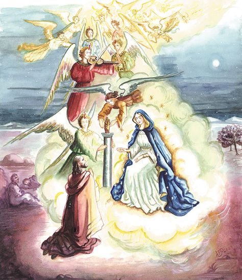 The Queen of Heaven and the Son of Thunder - a story of Our Lady and St. James. Heavenly Mother, Crisco Recipes, Family Series, Queen Of Heaven, Know Thyself, Saved By Grace, Saint James, St James, Orthodox Icons