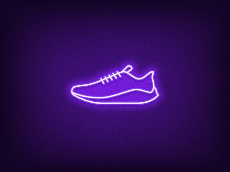 Neon Sneaker by Dmitry Mayer on Dribbble Neon Sneakers, Vector Illustrations, Led Neon, Designer Sneakers, Global Community, Vector Illustration, Neon Signs, Neon, Illustrations