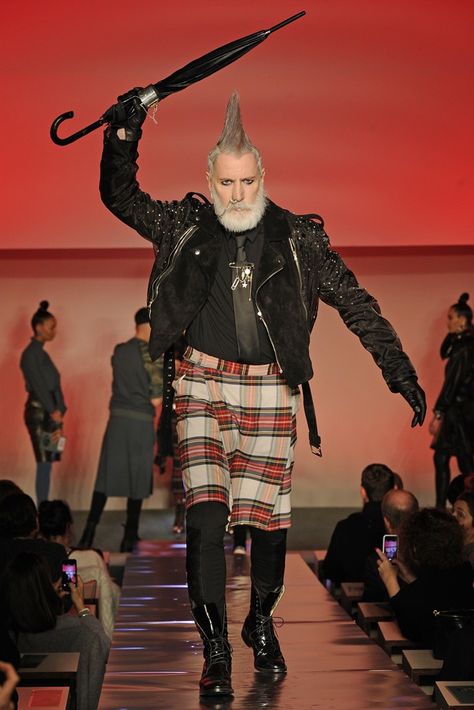 Jean Paul Gaultier RTW Fall 2014 - Slideshow - Runway, Fashion Week, Fashion Shows, Reviews and Fashion Images - WWD.com Traditional Goth, God Save The Queen, French Fashion Designers, Estilo Punk, Fashion Images, Paul Gaultier, Fall 2014, Jean Paul Gaultier, Jean Paul