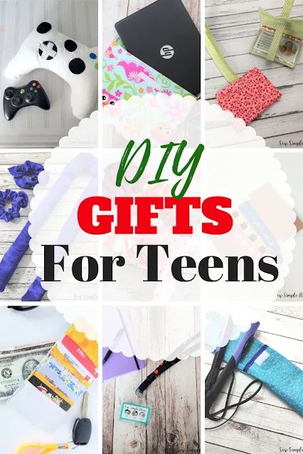 Create the perfect gift to the teens in your life with this list of diy gifts for teens. Diy Christmas Gifts For Teens, Diy Gifts For Teens, Sewing Gift Ideas, Teen Girl Birthday Gifts, Gift Ideas For Teens, Christmas Gifts For Teenagers, Sewing Christmas Gifts, Diy Stocking Stuffers