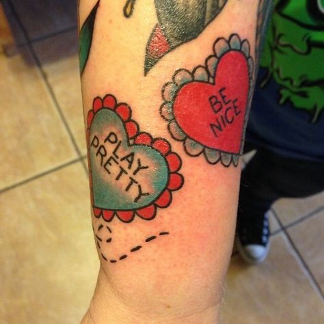 Sweet Heart Tattoo.  Wilson @ ironclad Tattoo Gallery Saltillo, MS David Jason, Fresh Tattoo, Tattoos Gallery, Sweet Heart, Heart Tattoo, All Tattoos, Tattoos And Piercings, Paw Print Tattoo, Piercings