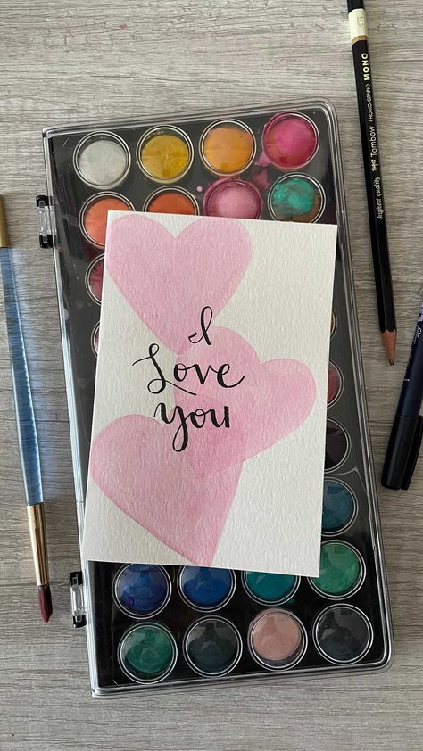 letteringbygg on Instagram: Valentine’s Day cards are NOW available on my Etsy!! I love, love 😍💕 • • • #handlettering #handlettered #calligraphy #moderncalligraphy… Love Letters Design Cards, Valentine’s Day Calligraphy, Love Letter Ideas Creative Design, Romantic Scrapbook, Calligraphy Cards, Portraits Art, Animal Portraits Art, Valentine Quotes, I Love Love