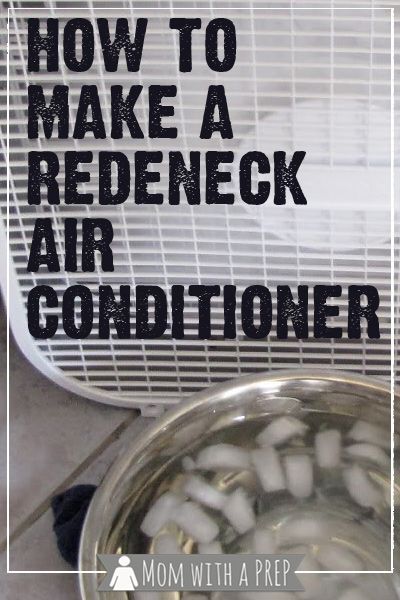 Hillbilly Decor, Air Conditioner Diy, Homemade Air Conditioner, Conditioner Diy, Diy Ac, Diy Air Conditioner, Emergency Food Supply, Furnace Repair, Air Conditioning Repair